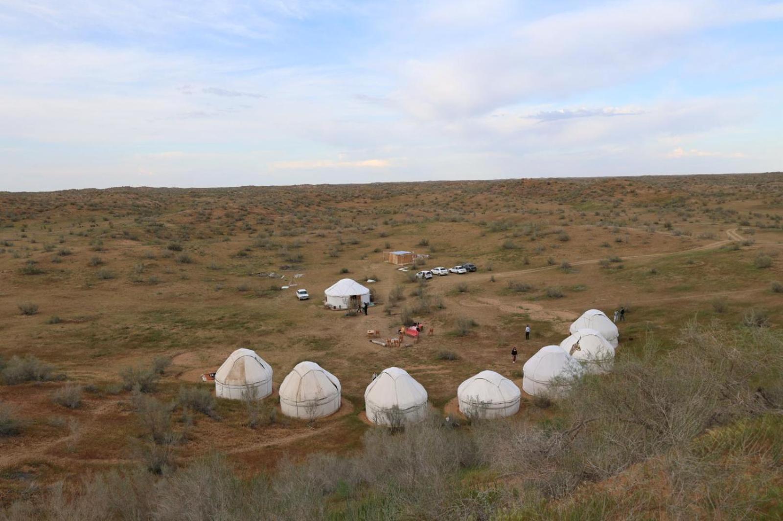 Hotel Kyzylkum Safari Yurt Camp Nurota Zewnętrze zdjęcie